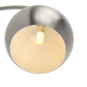 Lampe Bella Fer / Marbre - 1 ampoule - Argenté