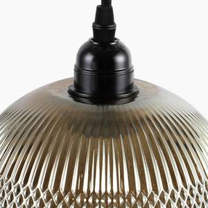 Hanglamp Proxima glas/ijzer - 1 lichtbron - Bruin