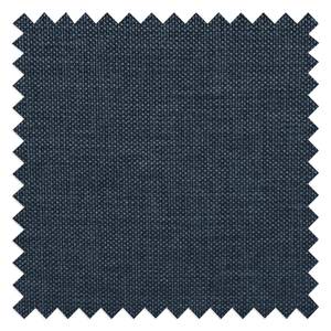 Slaapfauteuil ELANDS geweven stof - Geweven stof Nims: Jeansblauw - Beige