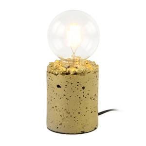 Lampe Curacao I Béton - 1 ampoule - Jaune maïs