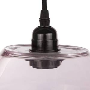 Suspension Planta Verre / Fer - 1 ampoule - Rose