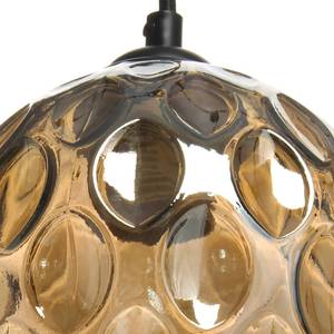 Hanglamp Mono glas/ijzer - 1 lichtbron - Bruin