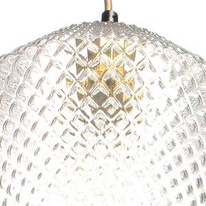 Hanglamp Nomi glas/ijzer - 1 lichtbron