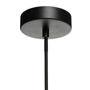 Hanglamp Irene glas/ijzer - 1 lichtbron - Grijs