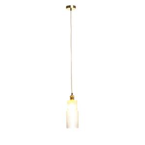 Hanglamp Rosi glas/ijzer - 1 lichtbron
