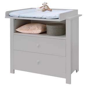 Commode à langer Liv I Gris clair - Largeur : 103 cm