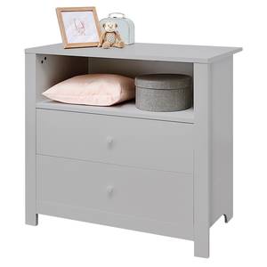 Commode à langer Liv I Gris clair - Largeur : 103 cm