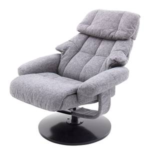 Relaxfauteuil Bloomer II geweven stof - grijs