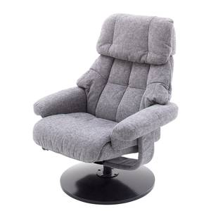 Relaxfauteuil Bloomer II geweven stof - grijs