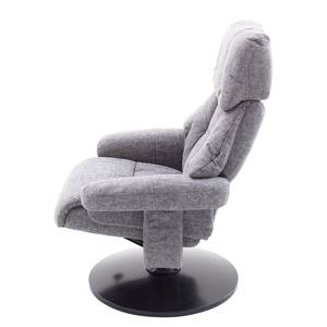 Relaxfauteuil Bloomer II geweven stof - grijs