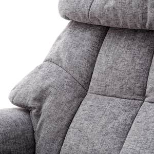 Relaxfauteuil Bloomer II geweven stof - grijs