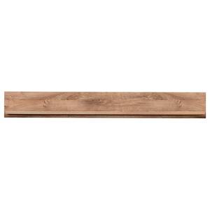 Wandplank Meevoo rustieke eikenhouten look