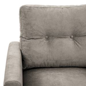 Fauteuil Koski I Tissu - Tissu Lito: Gris clair