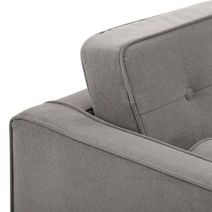 Sofa Kitee I (3-Sitzer) Microfaser - Microfaser Sela: Grau