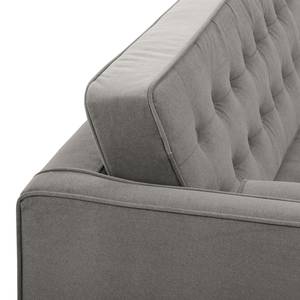 Sofa Kitee I (3-Sitzer) Microfaser - Microfaser Sela: Grau