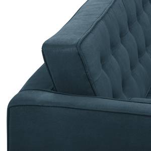 Sofa Kitee I (3-Sitzer) Microfaser - Microfaser Yona: Marineblau