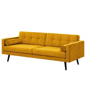 Sofa Kimito I (3-Sitzer) Webstoff - Webstoff Lito: Maisgelb