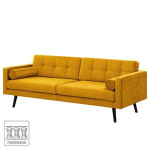 Sofa Kimito I (3-Sitzer) Webstoff - Webstoff Lito: Maisgelb