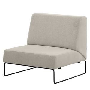 Fauteuil Litti I Tissu - Tissu Nere: Gris clair