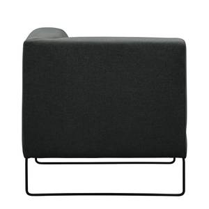 Fauteuil Litti II Tissu - Tissu Nere: Noir