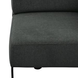 Fauteuil Litti II Tissu - Tissu Nere: Noir