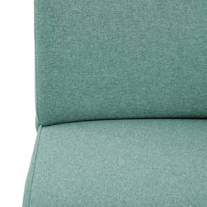 Fauteuil Litti II geweven stof - Geweven stof Voer: Lichtblauw