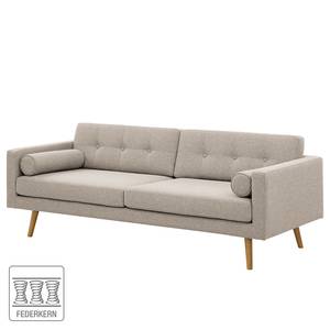 Sofa Kimito I (3-Sitzer) Webstoff - Webstoff Voer: Hellgrau