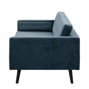 Sofa Kimito I (3-Sitzer) Webstoff - Webstoff Lito: Marineblau