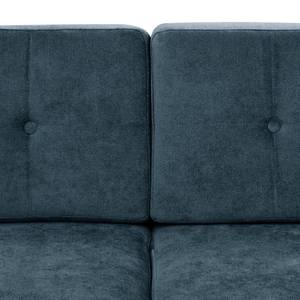 Sofa Kimito I (3-Sitzer) Webstoff - Webstoff Lito: Marineblau