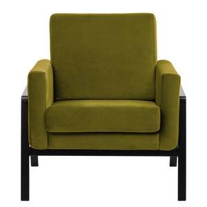 Fauteuil Hanko I fluweel - Velours Ravi: Avocado