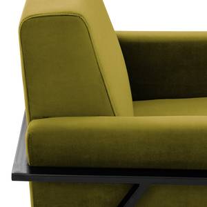 Fauteuil Hanko I fluweel - Velours Ravi: Avocado