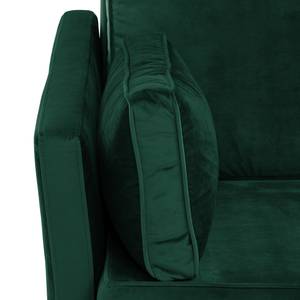 Sofa Voiron I (2,5-Sitzer) Samt - Samt Ravi: Antikgrün