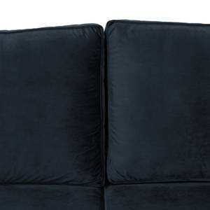 Sofa Voiron I (2,5-Sitzer) Samt - Samt Ravi: Dunkelblau