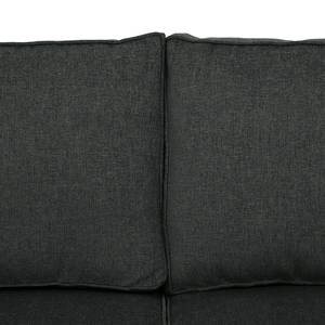 Sofa Voiron I (2,5-Sitzer) Webstoff - Webstoff Nere: Schwarz
