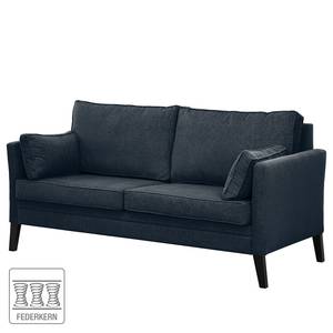 Sofa Voiron I (2,5-Sitzer) Webstoff - Webstoff Nere: Marineblau