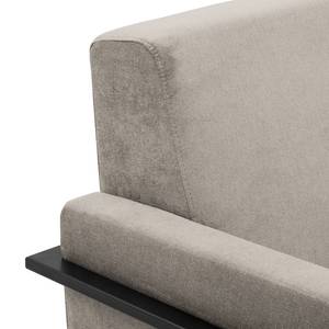 Fauteuil Hanko I Tissu - Tissu Lito: Gris clair