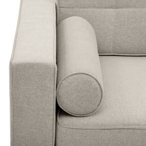 Sofa Vagnas I (3-Sitzer) Webstoff - Webstoff Nere: Hellgrau