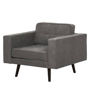 Fauteuil Vagnas I Microfibre - Microfibre Yona: Gris