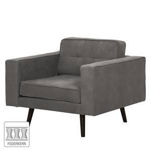 Fauteuil Vagnas I Microfibre - Microfibre Yona: Gris