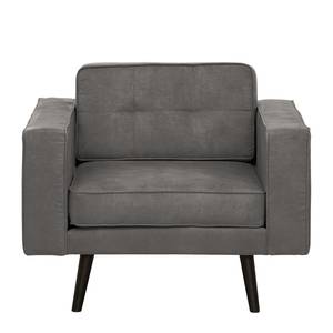 Fauteuil Vagnas I Microfibre - Microfibre Yona: Gris