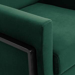 Fauteuil Hanko I fluweel - Velours Ravi: Antiek groen