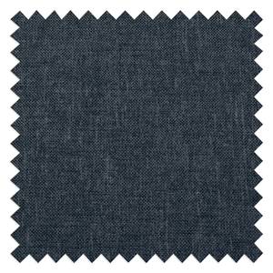 Repose-pieds capitonné Vagnas I Tissu - Tissu Nere: Bleu marine