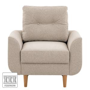 Fauteuil Kaavi I Tissu - Tissu Voer: Gris clair