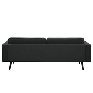 Sofa Vagnas I (3-Sitzer) Webstoff - Webstoff Nere: Schwarz