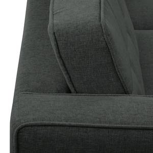 Sofa Vagnas I (3-Sitzer) Webstoff - Webstoff Nere: Schwarz