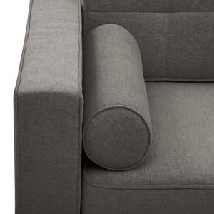 Sofa Vagnas I (3-Sitzer) Webstoff - Webstoff Nere: Grau