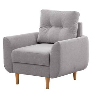 Fauteuil Kaavi I Tissu - Tissu Deran: Gris clair