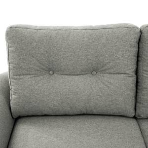 Ecksofa Kaavi I Webstoff - Webstoff Voer: Grau - Longchair davorstehend rechts