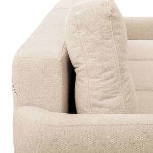 Ecksofa Kaavi I Webstoff - Webstoff Deran: Creme - Longchair davorstehend rechts