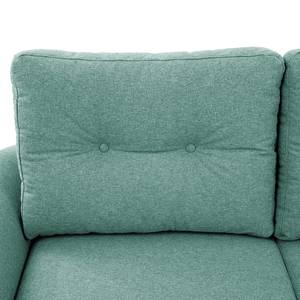 Ecksofa Kaavi I Webstoff - Webstoff Voer: Hellblau - Longchair davorstehend rechts